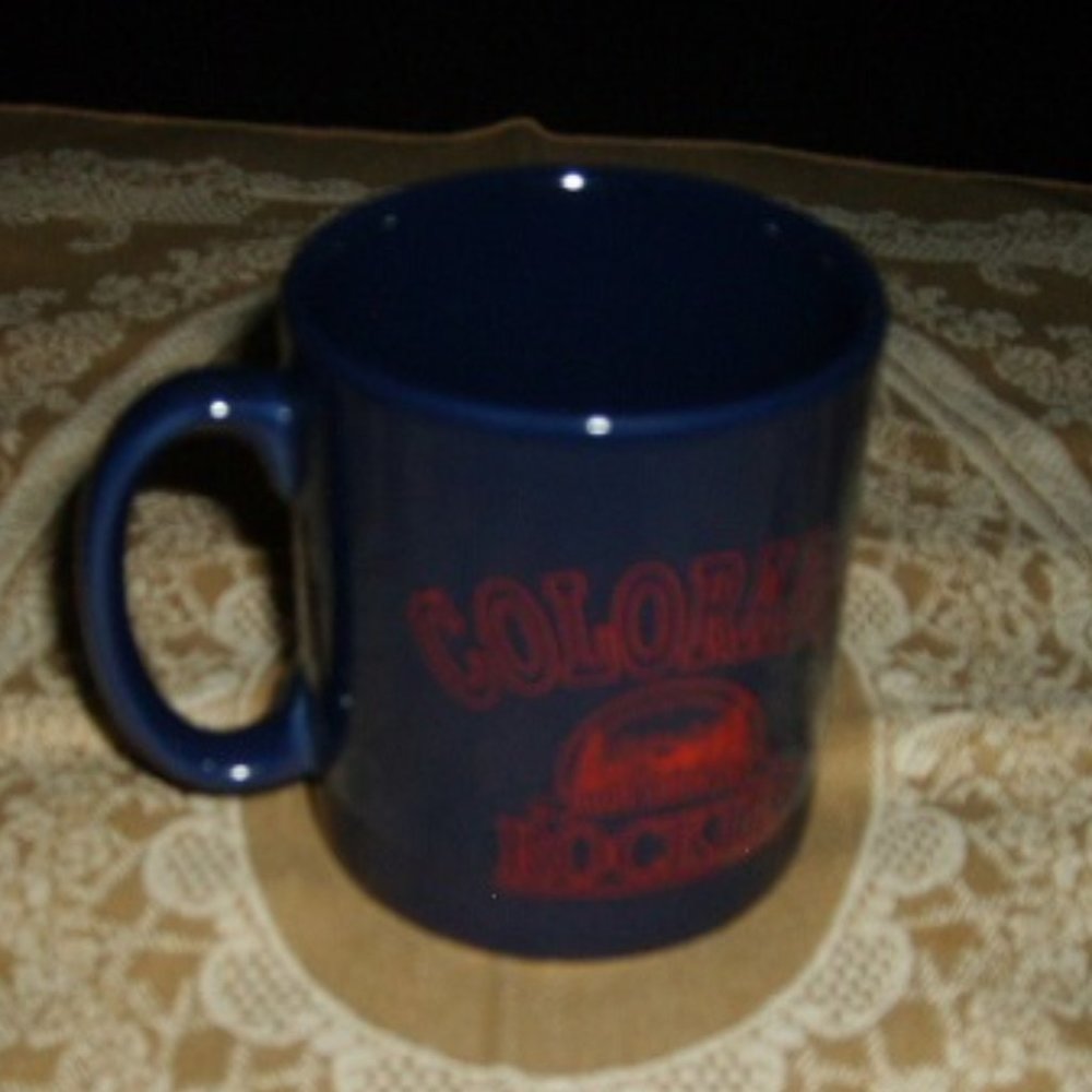 Mug Colorado High Country Rockies Navy Blue/Red